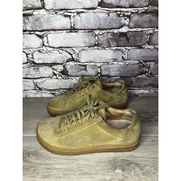 Birkenstock Brown Suede Lace Up Low Comfort Sneakers Shoes Women Sz 41EU/10M US - Picture 16 of 16